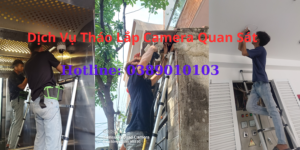 Tháo lắp camera tại bình dương